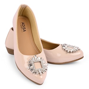 ADISA WEAR Women Girls Slip On Ballet
