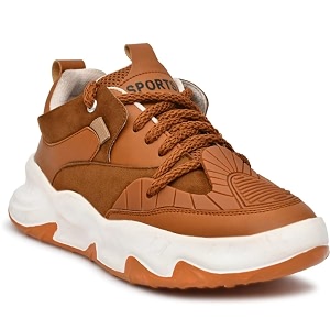 adiso Mens Sporty SneakersEnhanced Cushioning Breathable