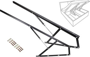 adison heavy duty bed pro lift 2000n capacitypack of 1 set bed hydraulic mechanism furniture accessories stainless steel