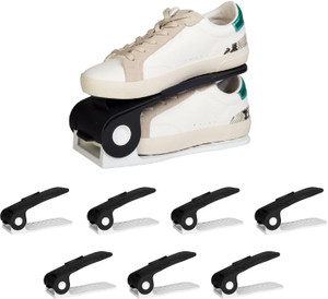 adit shoes rack plastic collapsible shoe stand