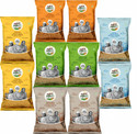 Adithi Millets Siridhanya Unpolished ORGANIC FoxtailKodoBarnyardLitleBROWN TOP500gm10Pac