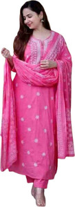 Aditi Tex Fab Printed Kurta Trouser Pant