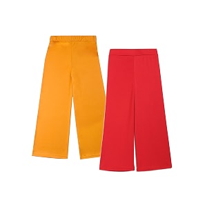 adiva kids regular fit rayon palazzo combo for girls