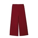 Adiva Girl's Regular Fit Rayon Palazzo (PALAZZO-07-MAROON-30_Maroon_8 Years-9 Years)