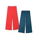 Adiva Kids Regular Fit Rayon Palazzo Combo For Girls