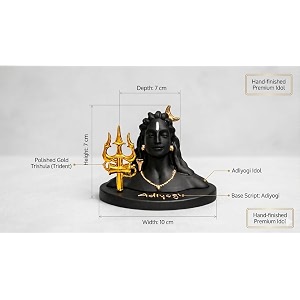 Adiyogi Shiva Statue for Car Dashboard