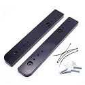 Adjustable 1"-3" Relocator Kit Mount Extend Plate Trunk Luggage Rack Compatible with Harley Touring Road King Street Glide Trikes Tri Glide 2014-UP