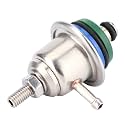 Adjustable 3-5 Bar Fuel Injection Pressure Regulator, High Performance Fuel Pressure Regulator, Constant Gasoline Pressure Set with 360 Degree Nut for Z32.8, Fit for 3/5/7/8