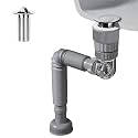 Adjustable Anti-Odor Sink Drain Pipe Kit for Bathroom & Kitchen | Flexible Leak-Proof Waste Pipe with Deodorizing Trap, Fast Drainage Hose, Universal Fit & Easy DIY Installation