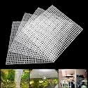 Adjustable Aquarium Fish Tank Divider Filter Bottom Plastic Grid Fish Tank Isolation Board Egg Crate Tray(White, 4pcs 11.8X11.8Inch with 0.35Inch Hole)