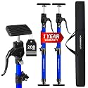Adjustable Cabinet Jacks for Installing Cabinets (22.8-45.3 Inches 2 Pack) Heavy Duty 200 lb Support Rod & Third Hand Support System with Swivel Non-Slip Pads for Drywall and Ceilings