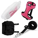 Adjustable Chicken Harness &amp; Diaper with 5.4ft Leash | Escape-Proof Breathable Mesh | Outdoor Walking Training for Hens Ducks &amp; Chicks | Stop Droppings &amp; Feather Mess