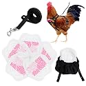 Adjustable Chicken Harness Diaper (5.4ft Leash) – Breathable &amp; Washable Secure Training for Hens, Ducks &amp; Chicks | Outdoor Walking &amp; Discipline Solution (Large, Camouflage Green)