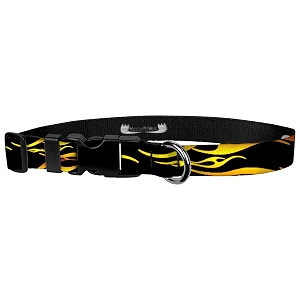 adjustable collar 134 l hot rod flames