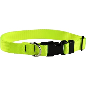 adjustable collar 134 l hot yellow