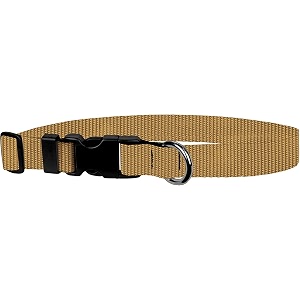 adjustable collar 134 l khaki