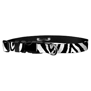 adjustable collar 134 l zebra