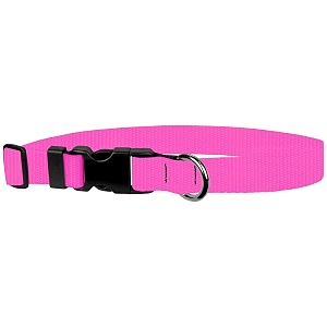 adjustable collar 134 m hot pink