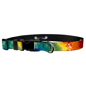 adjustable collar 134 m tie-dye
