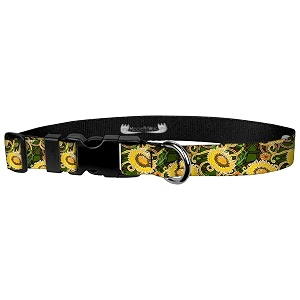 adjustable collar 134 m wild flower