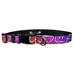 adjustable collar 134 xl peace love happy