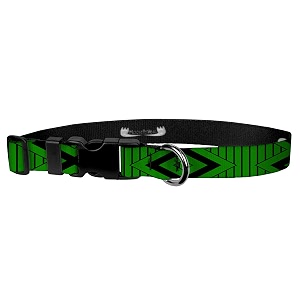 adjustable collar 134 xl tiki green