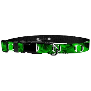 adjustable collar 134 xl university of oregon - green mist chromeo