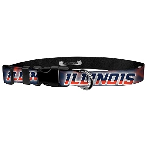 adjustable collar 134 xl university of illinois - smoke