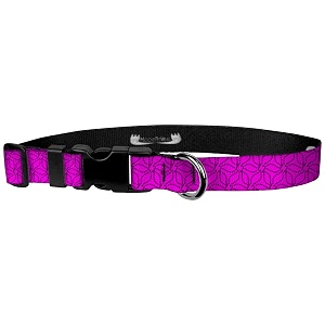 adjustable collar 3434 m modern pink