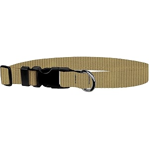 adjustable collar 3434 m tan