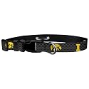Adjustable Collar 3/4" S, University of Iowa - Hawk on Carbon Fiber