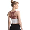 Adjustable Corrector for Women - Breathable Back Brace with Chest rt, Elastic Shoulder Straightener for Improved Alignment and Comfort(Color :, Size : M) (Medium)