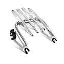 Adjustable Detachable Luggage Rack Fits for Harley Chrome