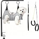 Adjustable Dog Grooming Arm with Clamp, 28″–44″ Height
