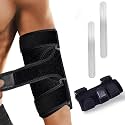Adjustable Elbow Brace for Men Women, Night Elbow Splint with Compression Stabilizer Support