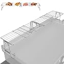 Adjustable Griddle Warming Rack for Blackstone Grill Warmer 17 22 28 36" Griddle Accessories, Stainless Steel Universal Heating/Cooling Rack for Weber Charbroil Nexgrill Pit Boss&Most Flattop Griddles