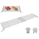 Adjustable Grill Warming Rack for Charbroil Performance 3/4 Burner Grill Replacement Parts 463448021 463365021 463352521 463732623 463354021, Swing Away Grid for Charbroil Grill Accessories