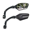 Adjustable Handlebar Bike Mirrors, Left & Right Bicycle Mirror Set
