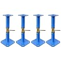 Adjustable House Jacks for Leveling - Carbon Steel Floor Jack, 11.5-20inch
