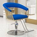 Adjustable Hydraulic Salon Chair with Footrest – Professional Hairdressing &amp; Beauty Styling Chair for Salons &amp; Spas, Ergonomic Design, Comfortable &amp; Durable