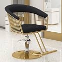 Adjustable Hydraulic Salon Chair with Footrest - Professional Hairdressing &amp; Beauty Styling Chair for Salons, Barbershops, and Spas - Ergonomic Design, Comfort, and Durability
