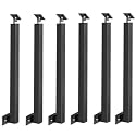 Adjustable Iron Railings for Stairs - Commercial-Grade Brackets Included, Perfect for Staircase Design and Safety in Corridors, Durable and Stylish Guardrails