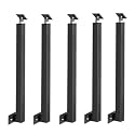 Adjustable Iron Railings for Stairs - Durable, Stylish Brackets Included, Perfect for Commercial Corridors &amp; Elegant Staircase Designs, Safety &amp; Aesthetic Solution