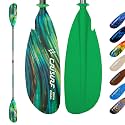 Adjustable Kayak Paddle, Detachable Lightweight Floating Oar with Ergonomic Grip and Drip Guards, Versatile Multi-Section Design for Kayaking and Paddle Boarding