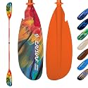 Adjustable Kayak Paddle, Detachable Lightweight Floating Oar with Ergonomic Grip and Drip Guards, Versatile Multi-Section Design for Kayaking and Paddle Boarding