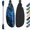 Adjustable Kayak Paddle, Detachable Lightweight Floating Oar with Ergonomic Grip and Drip Guards, Versatile Multi-Section Design for Kayaking and Paddle Boarding