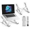 Adjustable Metal Laptop Stand 6-Level Foldable Ergonomic