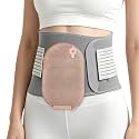 Adjustable Ostomy Belt, Abdominal Ostomy Hernia Belt for Men & Women
