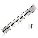Adjustable Plug-in Power Track | Electrical Movable Sliding Socket Track | Surface Mounted Extension for Home, Office, Multiple Tabletop Outlets 1 Year Warranty (Silver, 200cm, Surface Mounted)