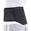 Adjustable Self-Heating Lumbar Brace Belt with Magnetic Therapy for Herniated Disc and Sciatica - XL